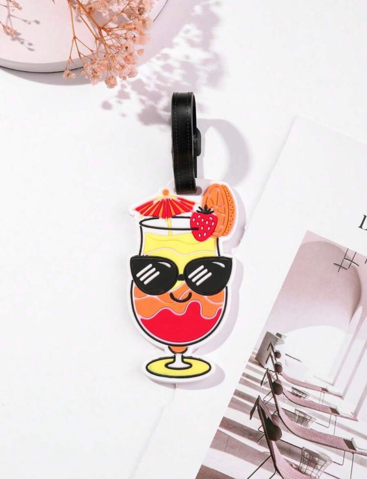 Silicone luggage tags