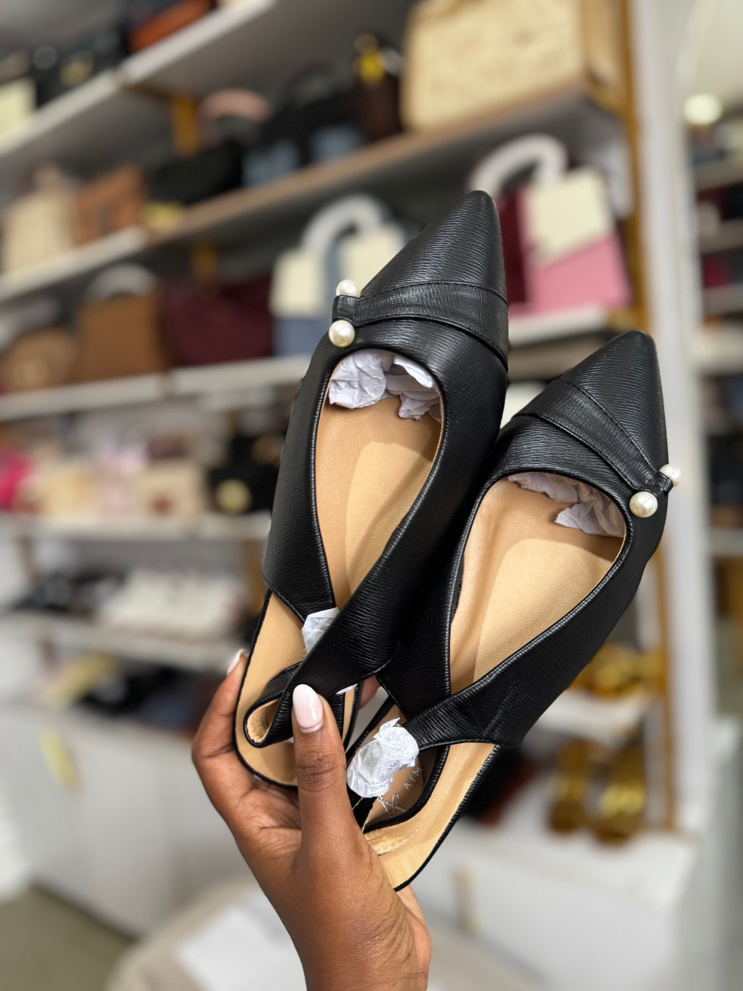 Edna slingback flats