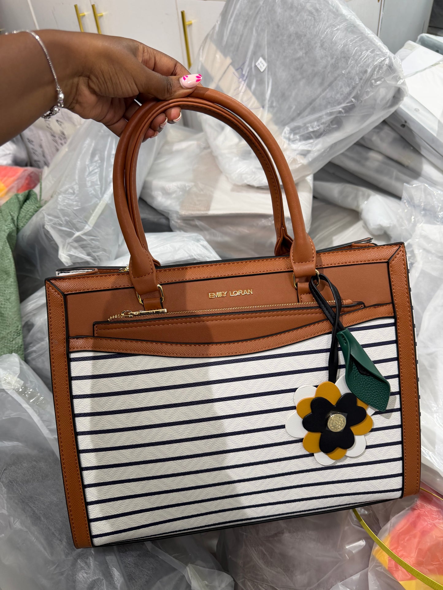 Flora luxe handbag