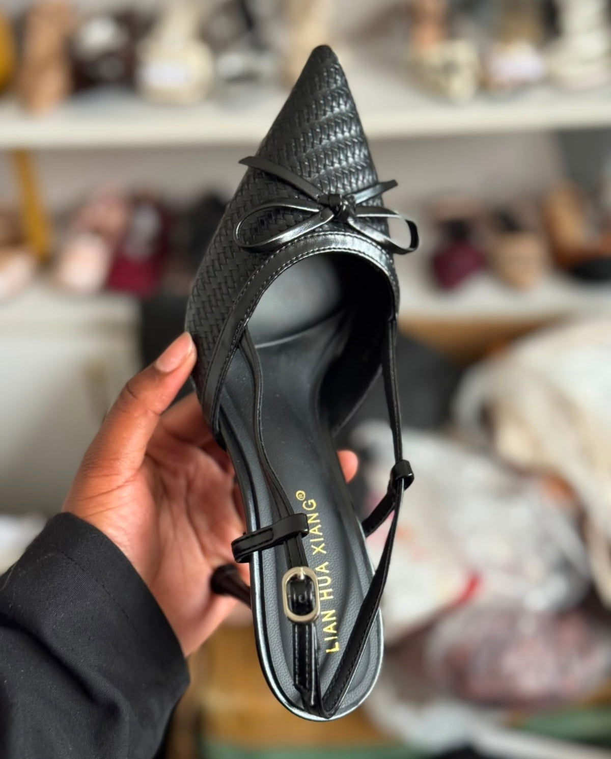 Nyla bow heels