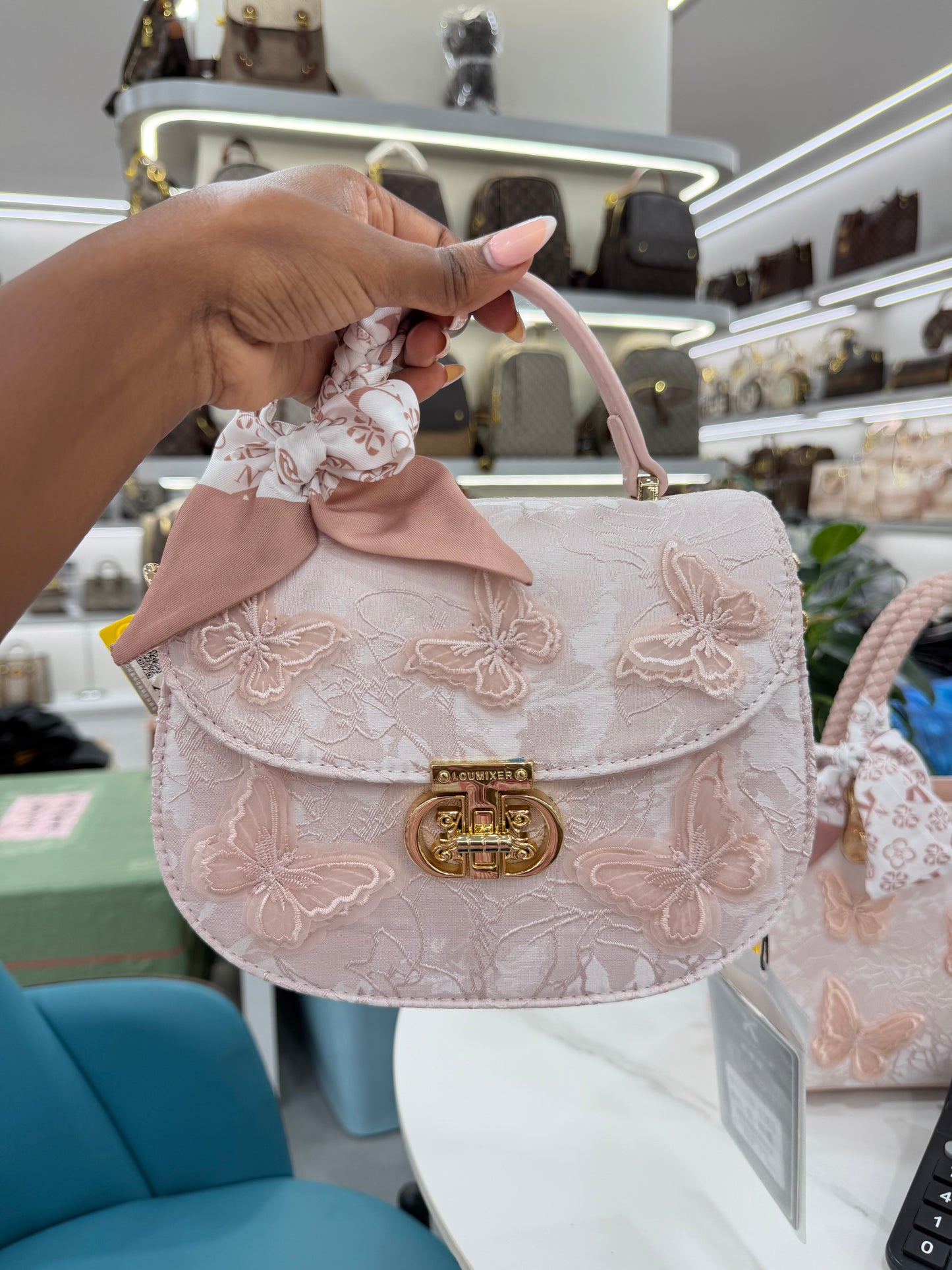 Bryce butterfly shoulder bag