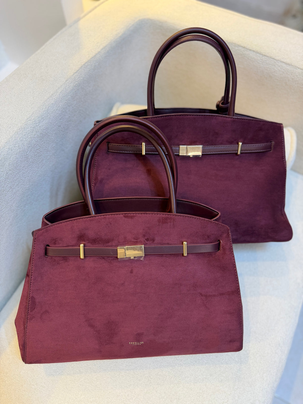 Ramona MEDIUM premium suede material handbag