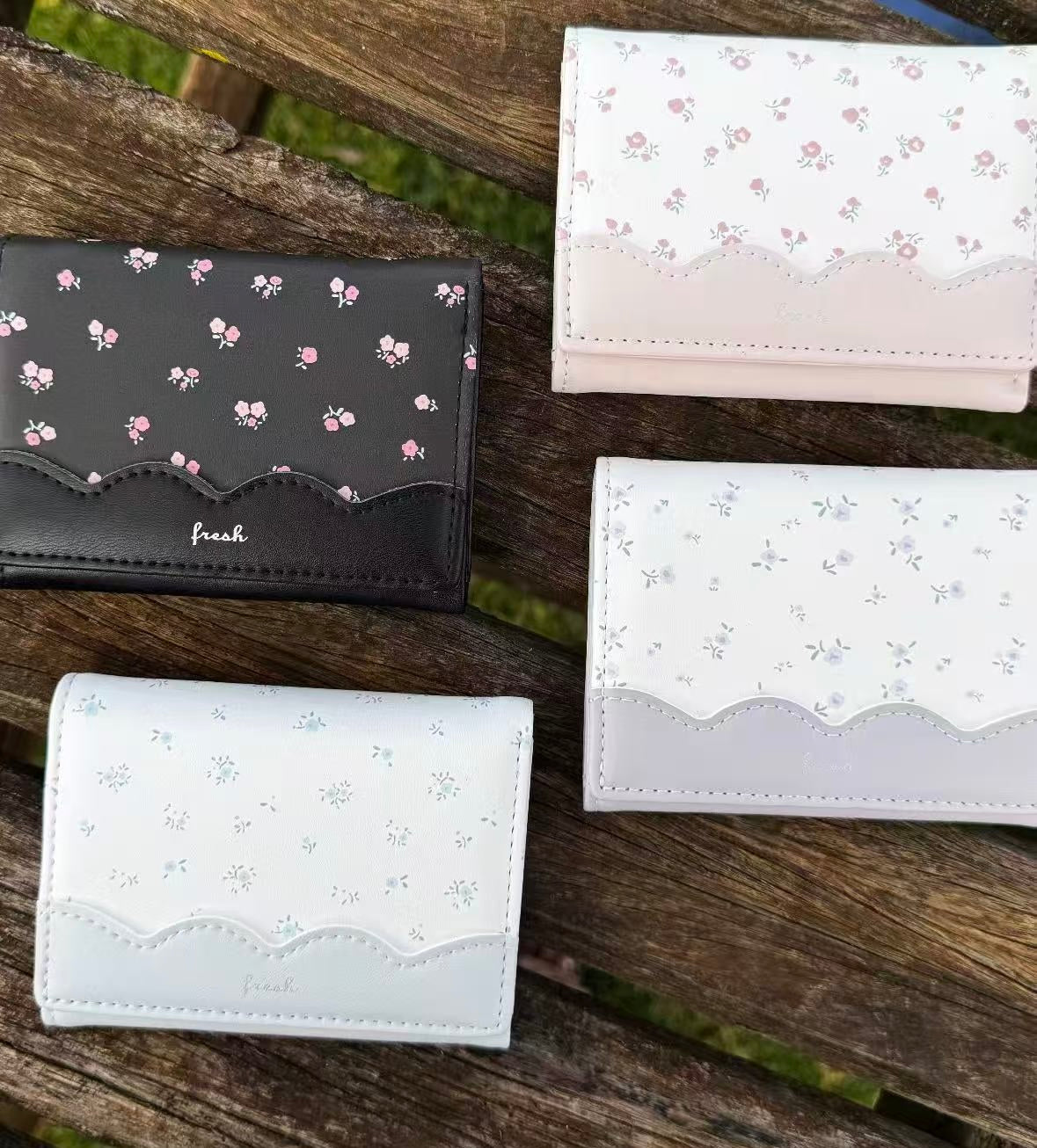 Mini wallets (FLORAL)