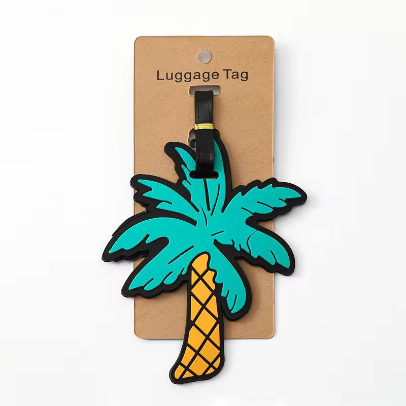 Silicone luggage tags