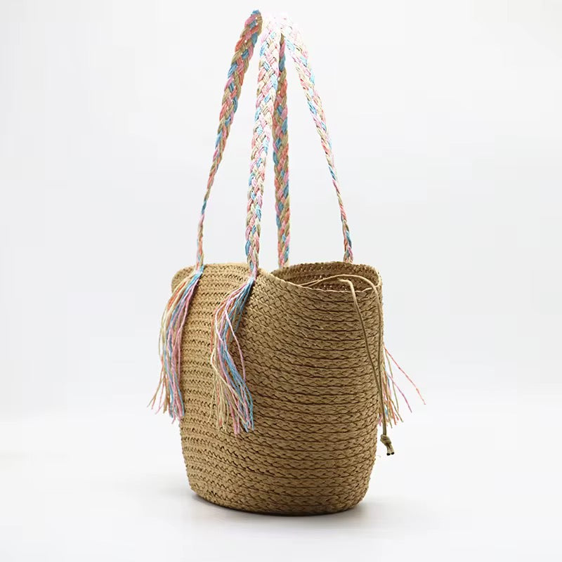 Claudia straw bag