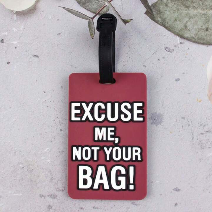 Silicone luggage tags