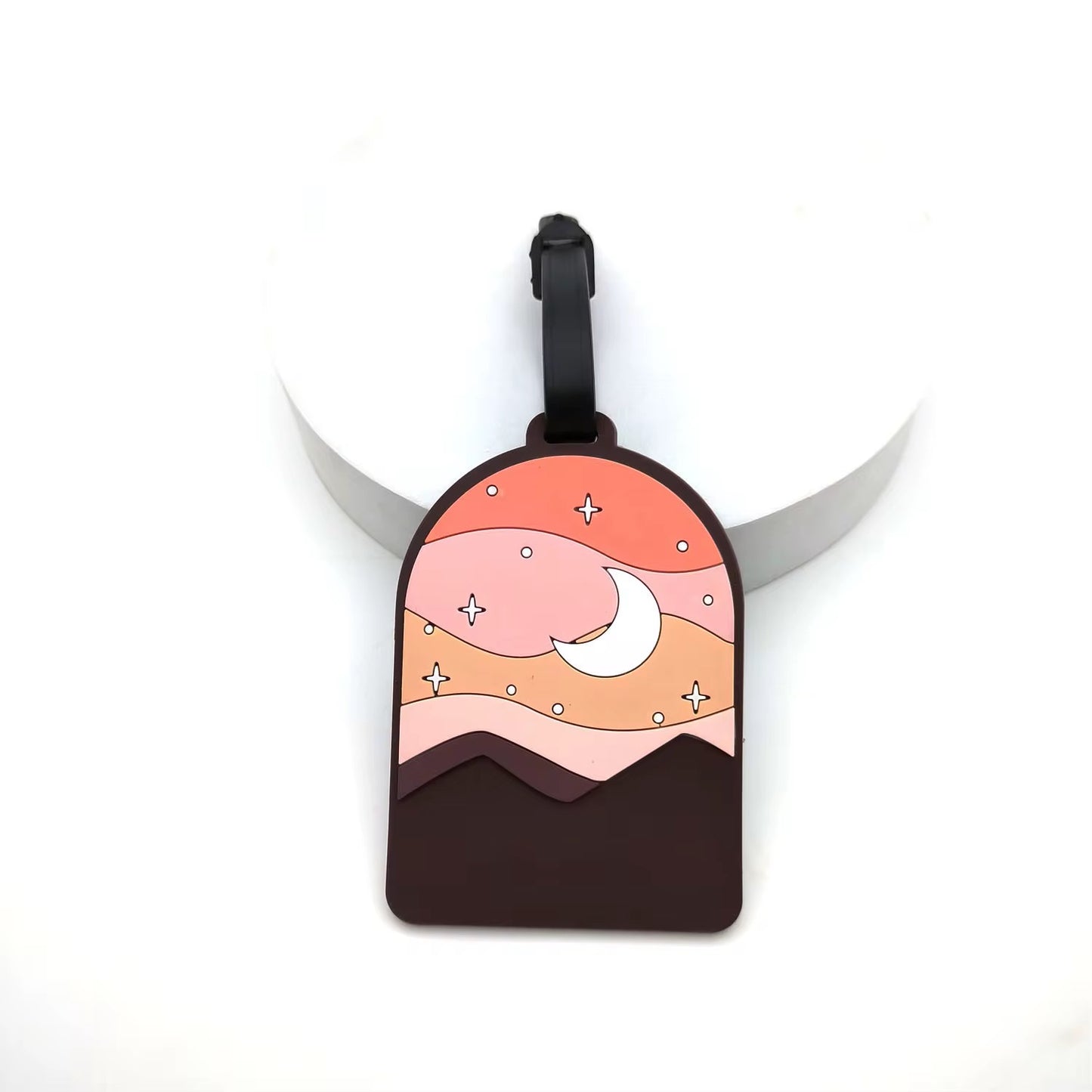 Silicone luggage tag