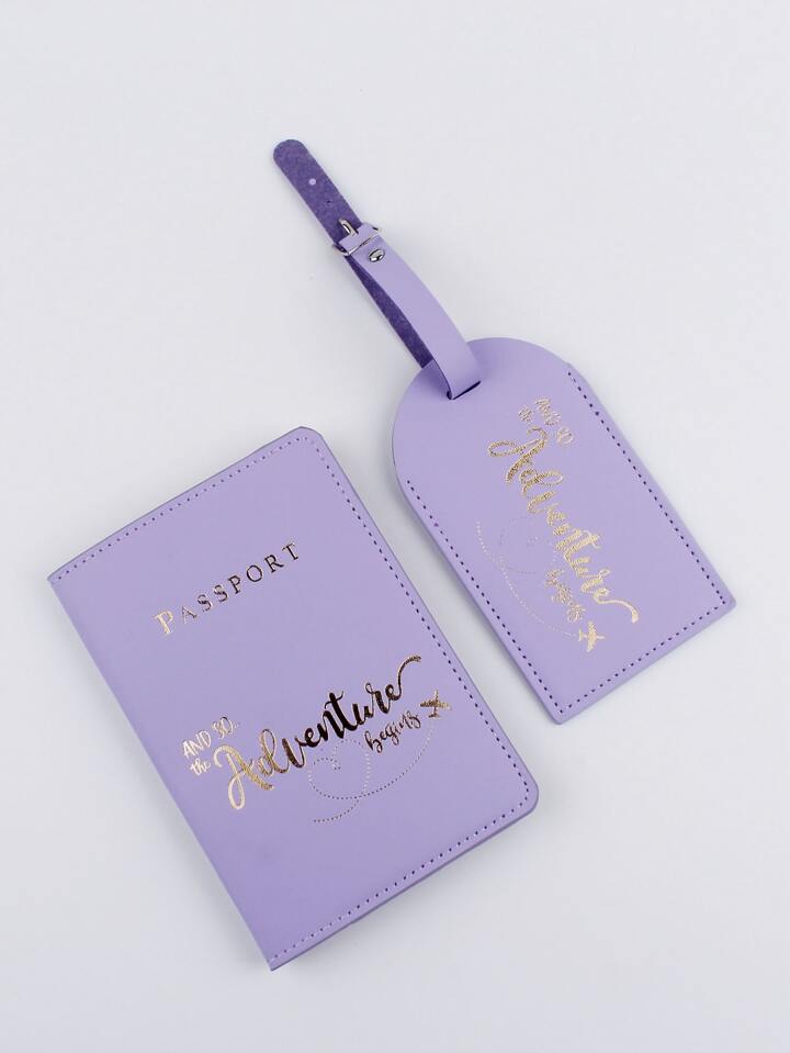 Passport cover and luggage tag