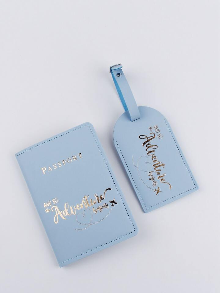 Passport cover and luggage tag