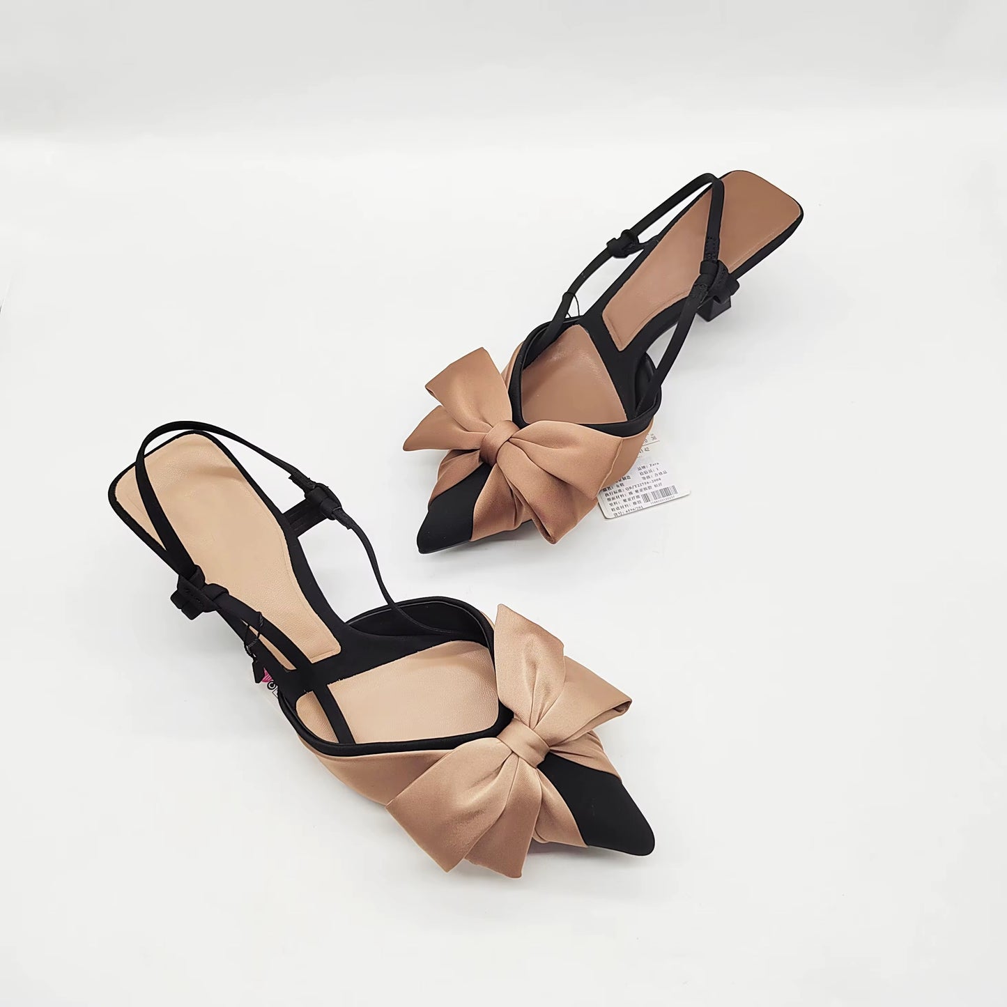 Bow Kitten heels