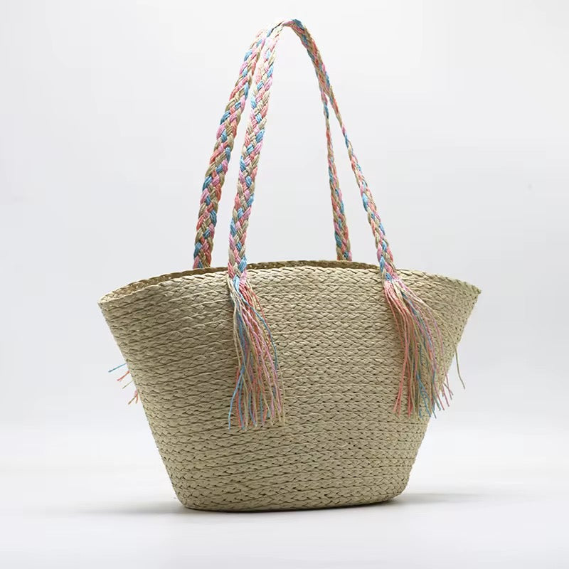 Claudia straw bag