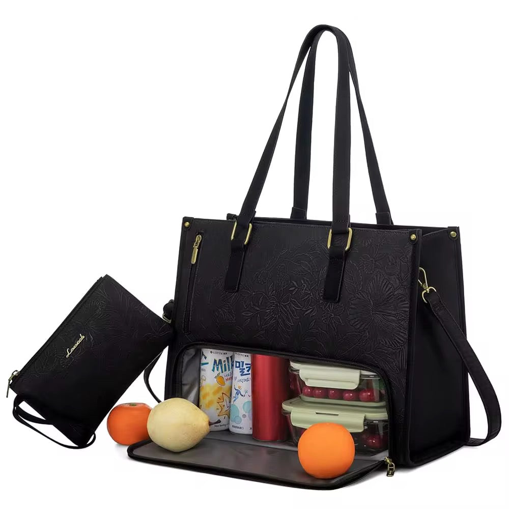 Floral “bedsitter” tote