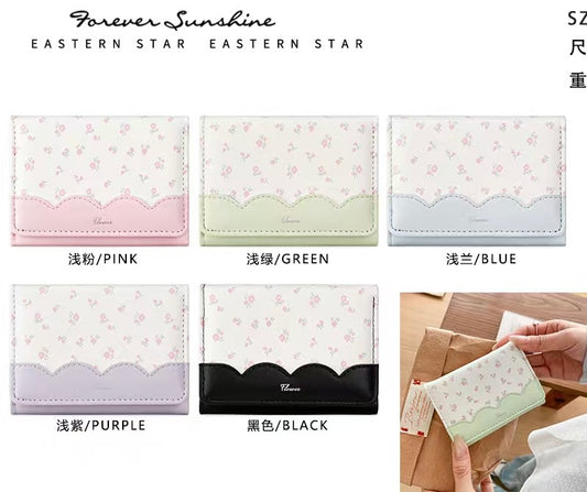 Blossom mini wallet