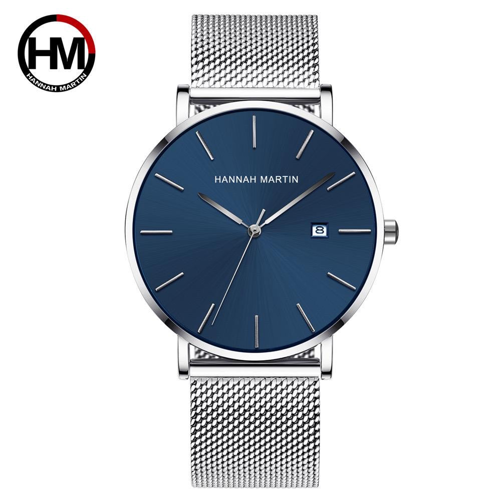 HM stainless steel men watches