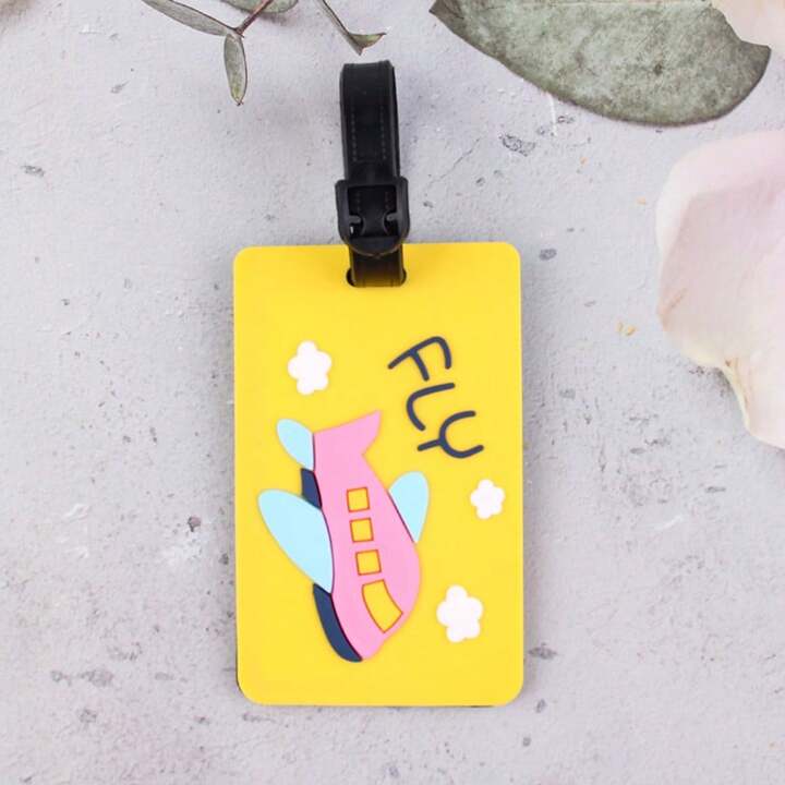 Silicone luggage tags