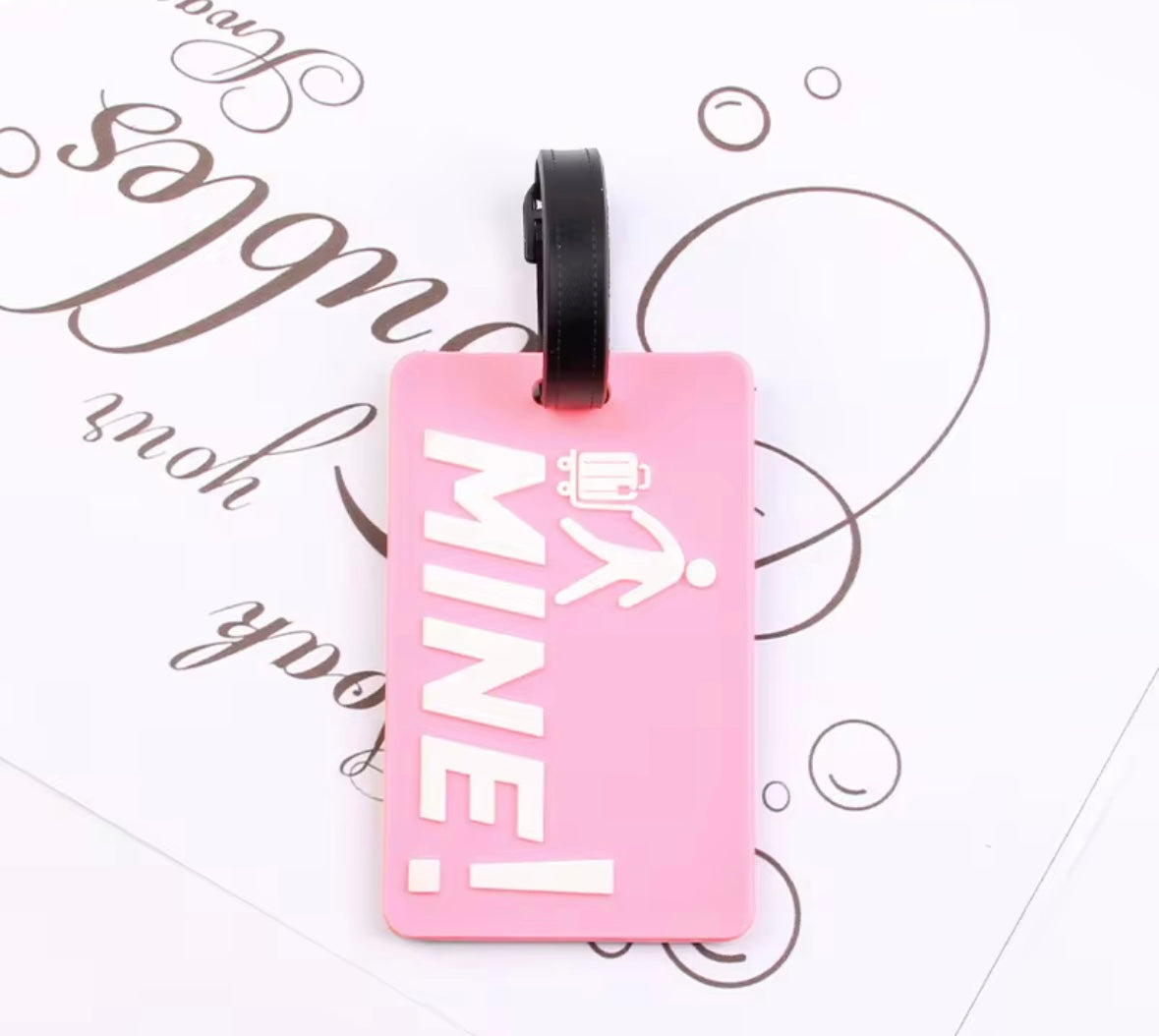 Silicone luggage tags