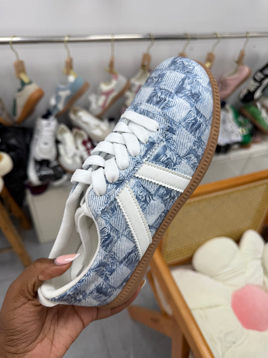 Denim sneakers
