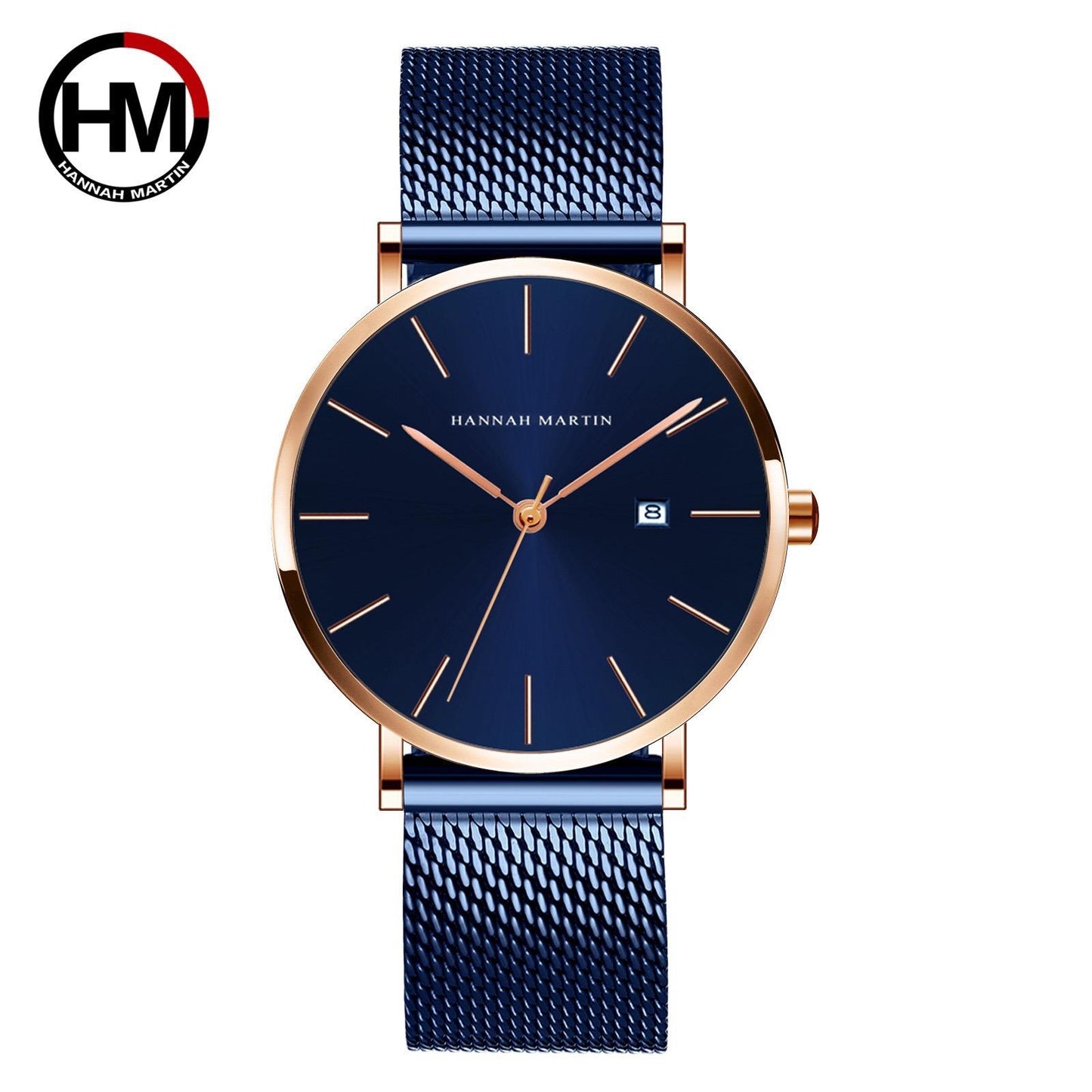 HM stainless steel men watches