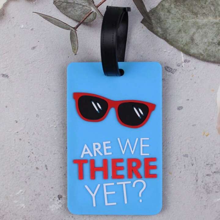 Silicone luggage tags