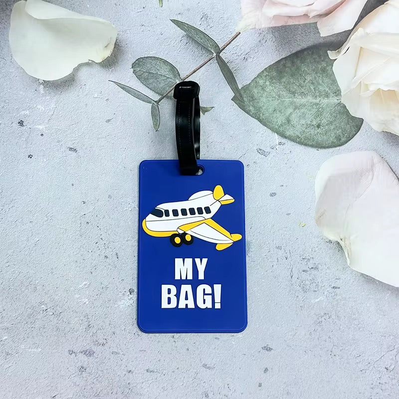 Silicone luggage tags