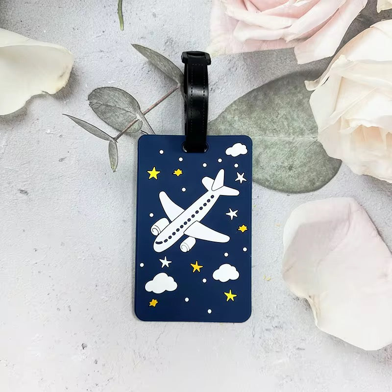 Silicone luggage tags
