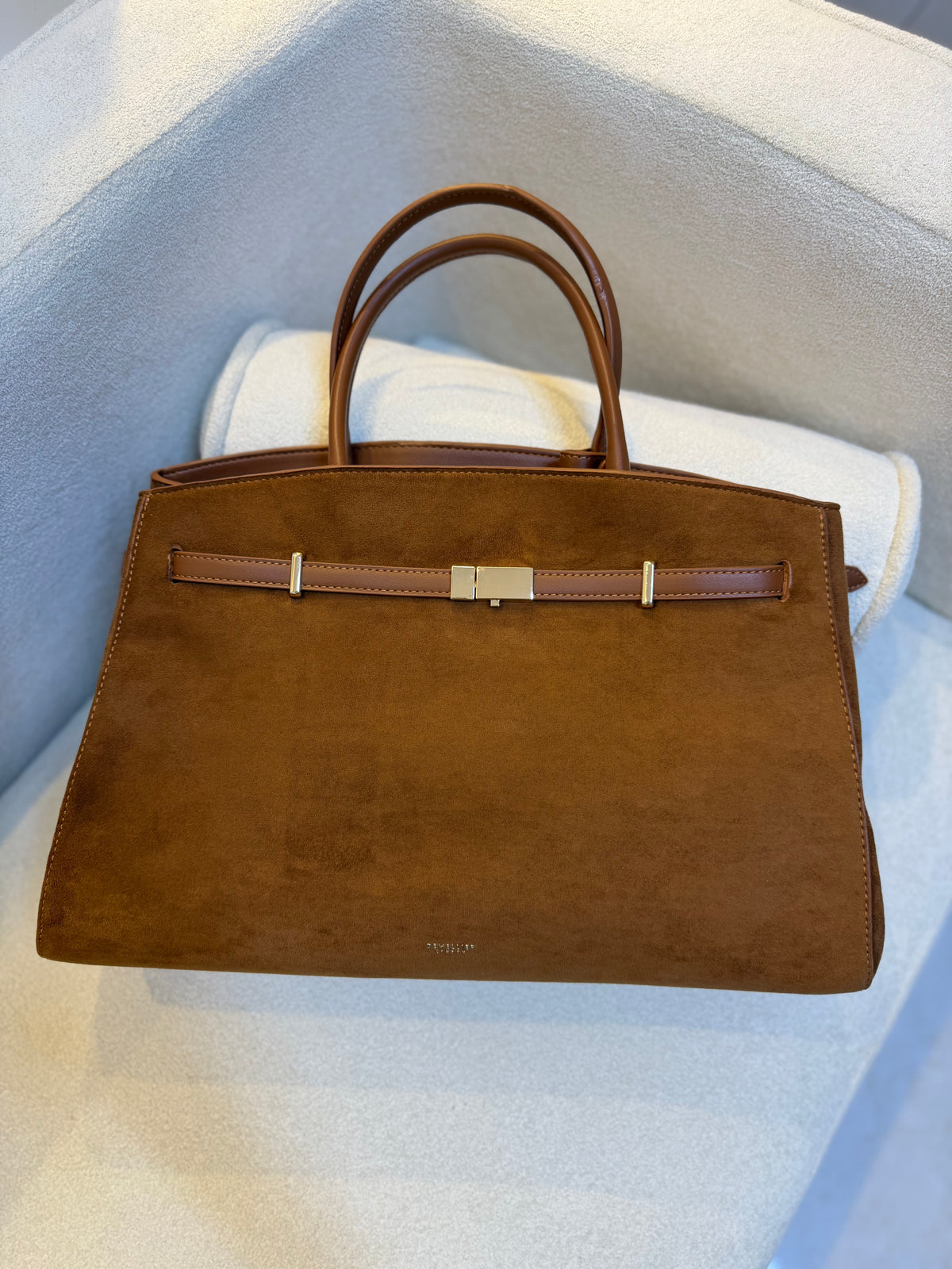 Brenda LARGE premium suede handbag
