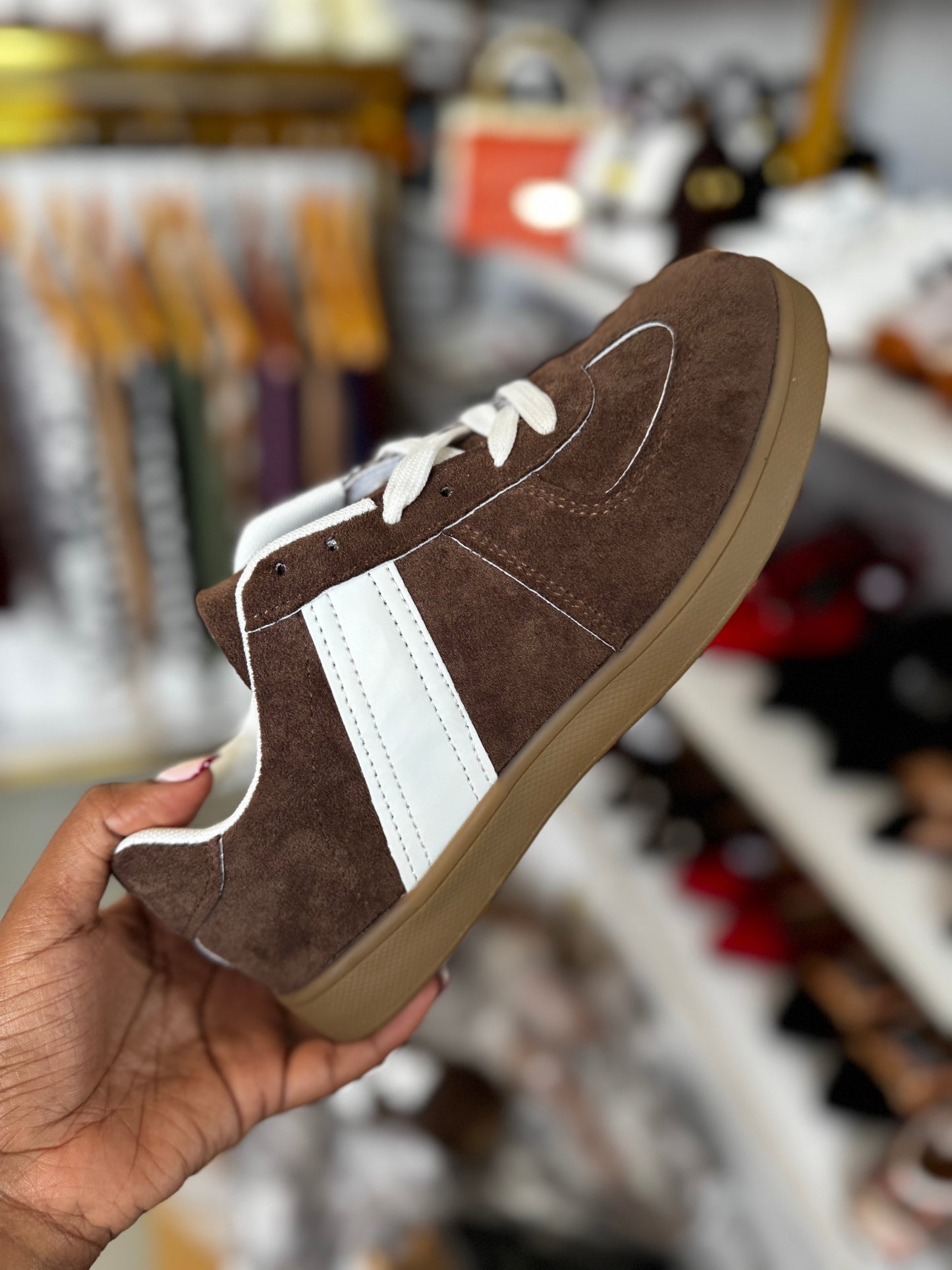 Hailey Brown sneakers