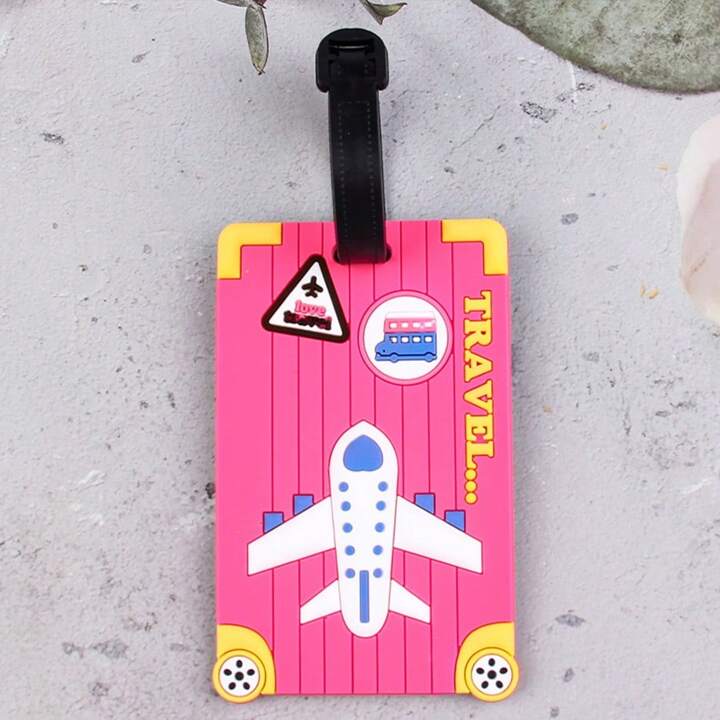 Silicone luggage tags