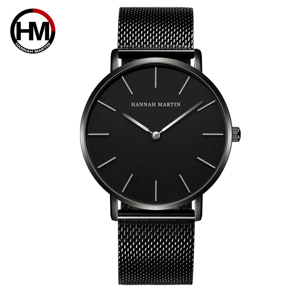 HM stainless steel men watches