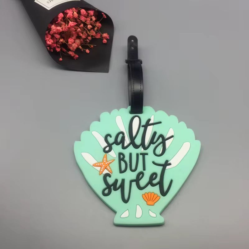 Silicone luggage tags