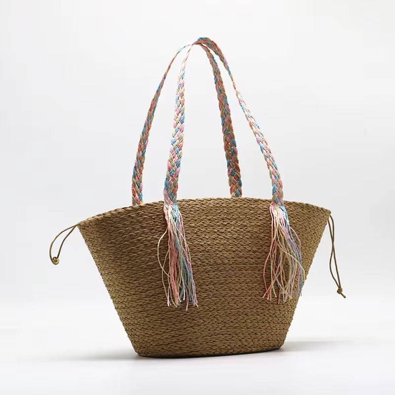 Claudia straw bag