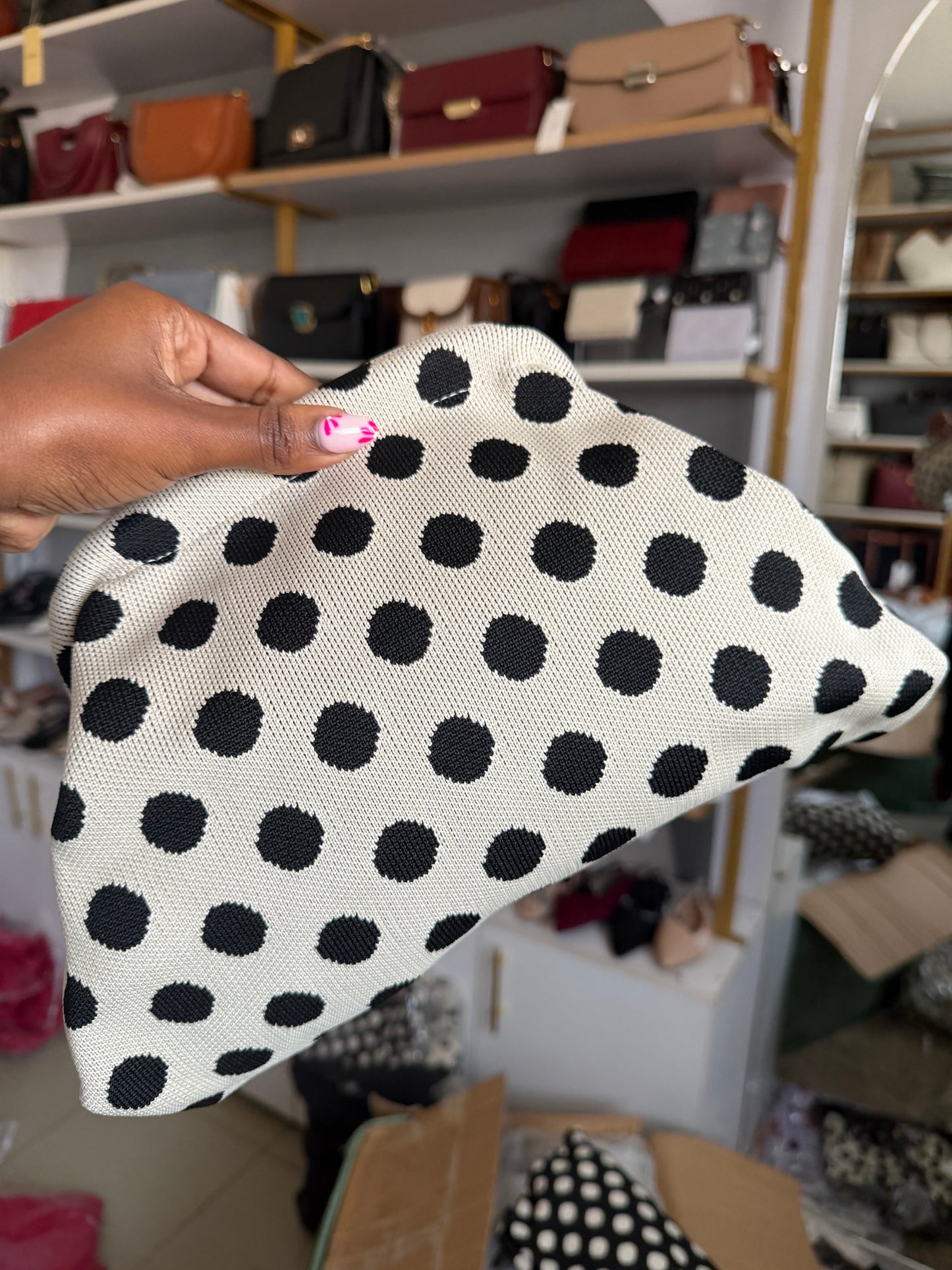 Madison clutch bag