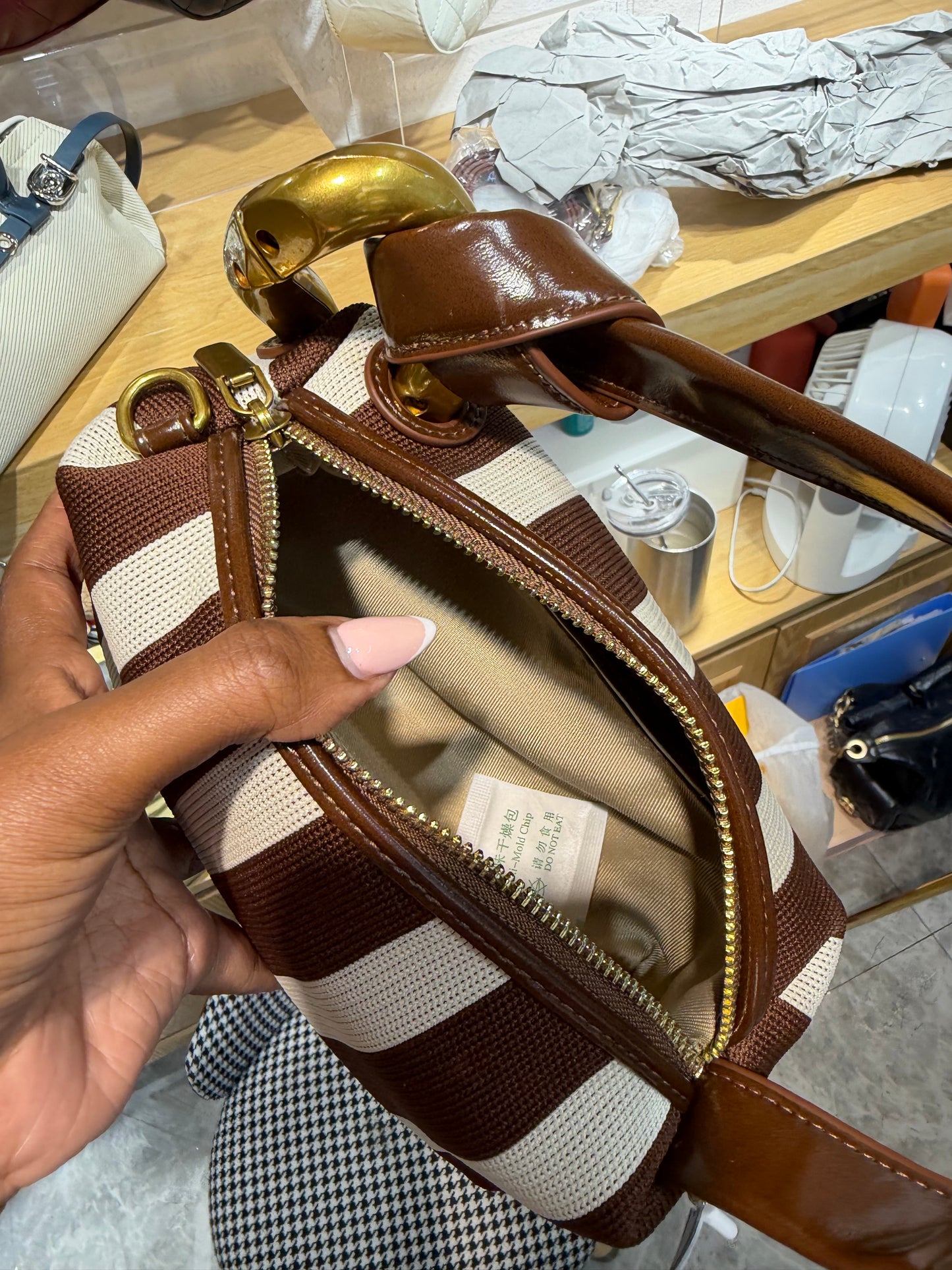Karen clutch/shoulder bag