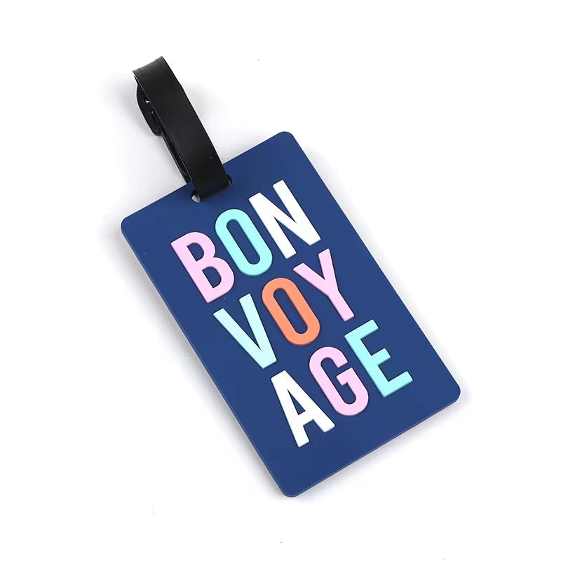 Silicone luggage tags
