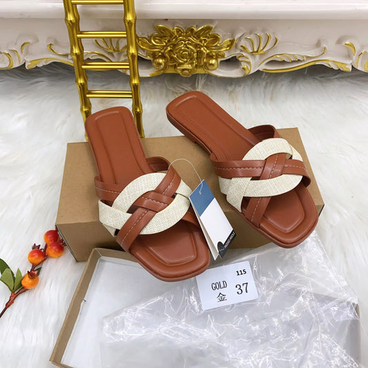 Yasmine sandles/flat shoes