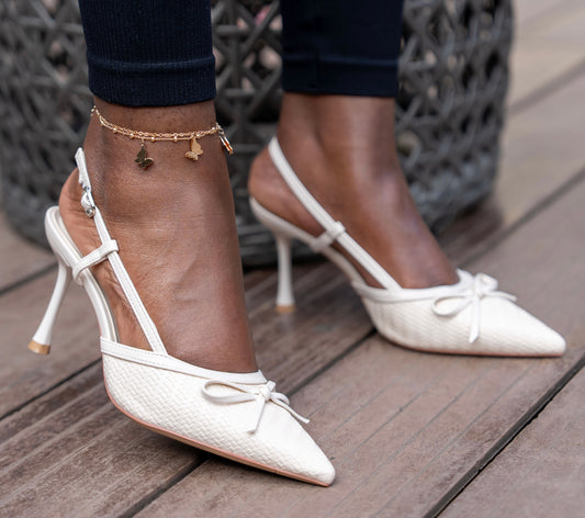 Nyla bow heels