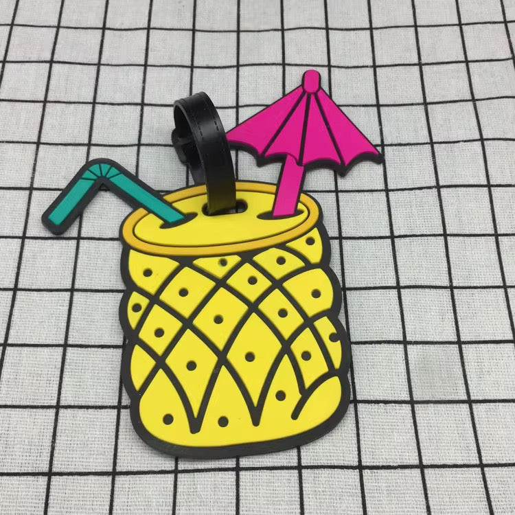 Silicone luggage tags