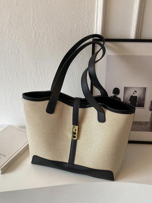 Claire plain tote bag