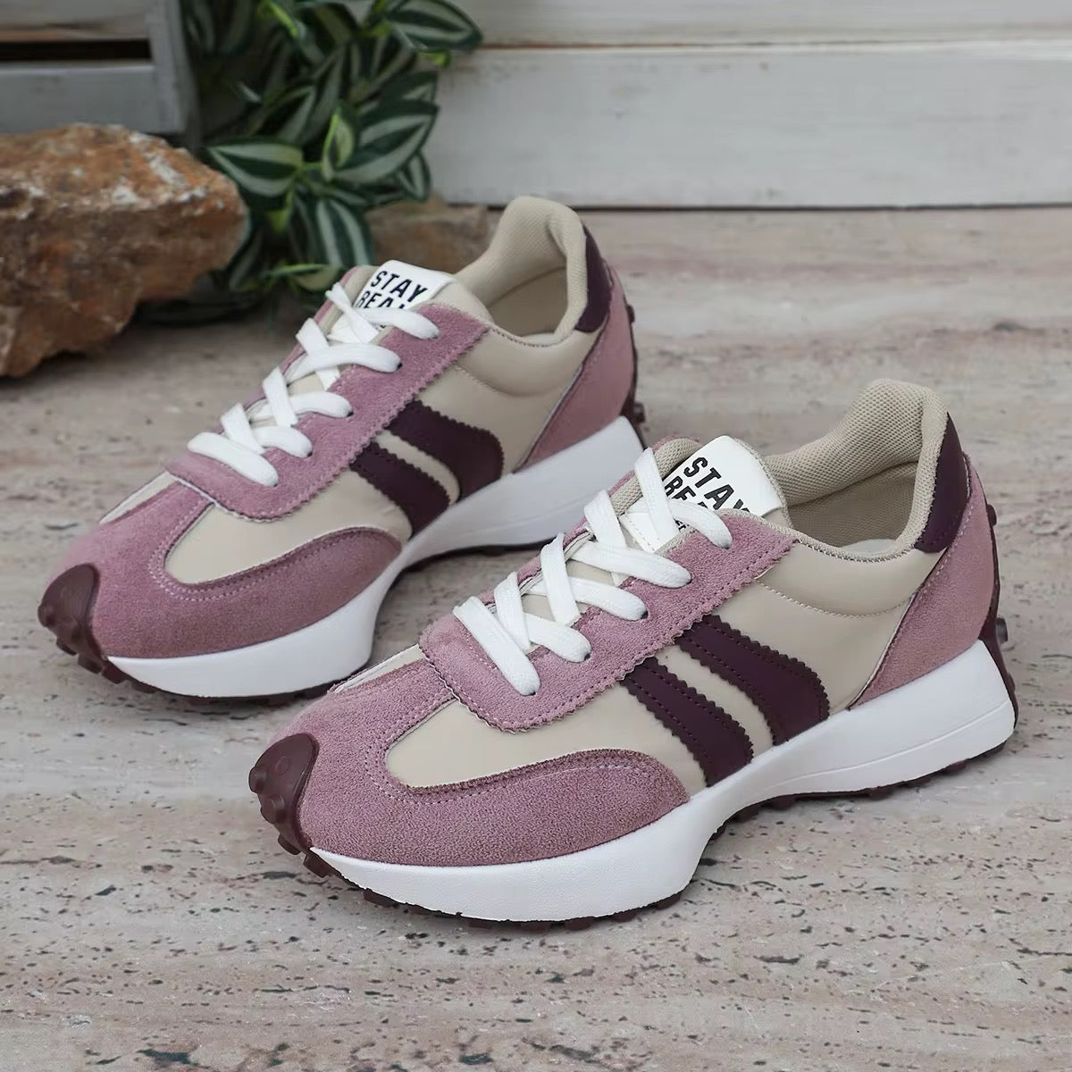 Eleanor stay real sneakers