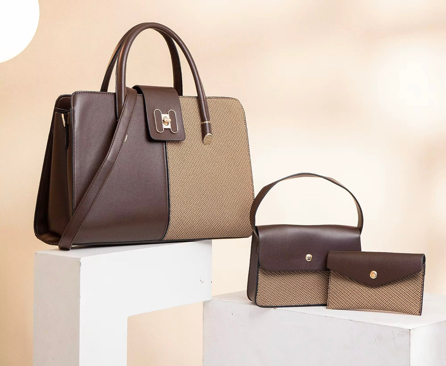 Lucia 3 in 1 handbag