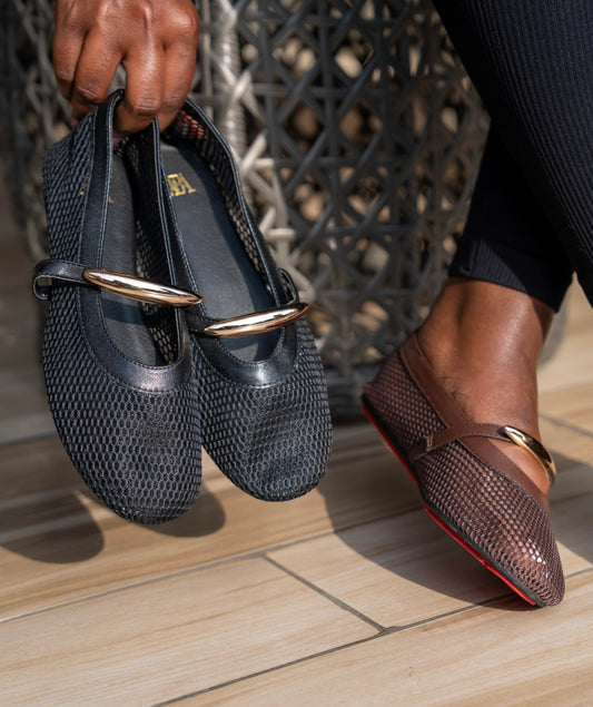 Alani ballerina mesh flats