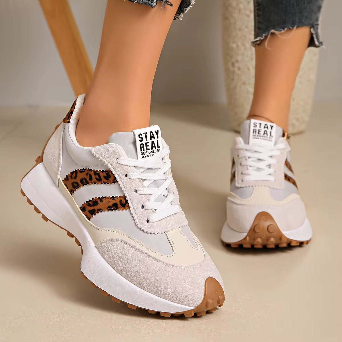 Eleanor stay real sneakers