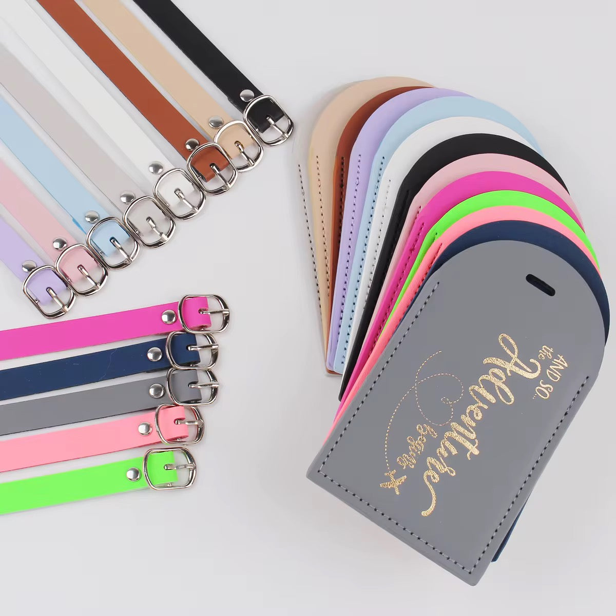 And so the adventure begins LUGGAGE TAG ONLY