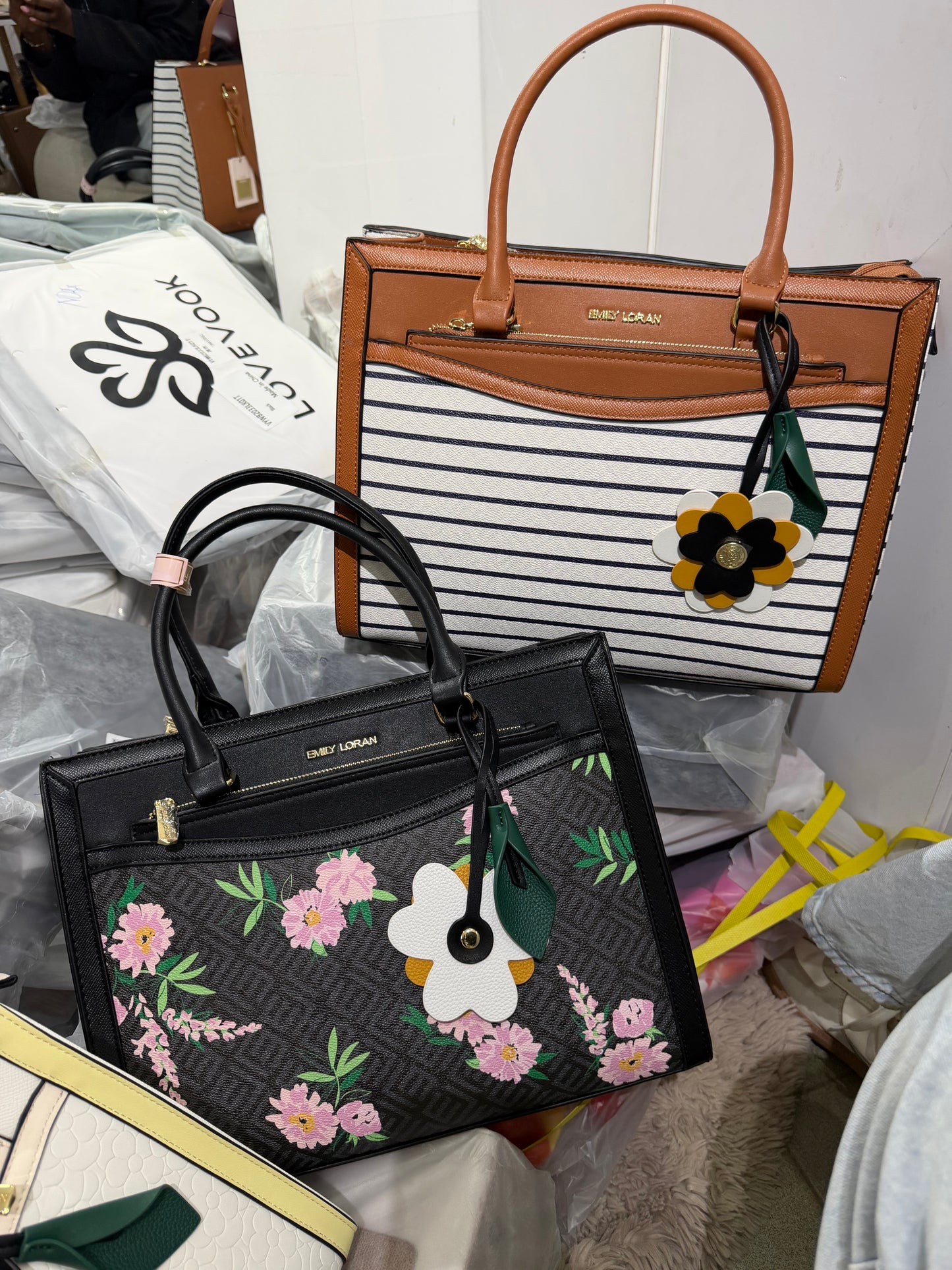 Flora luxe handbag