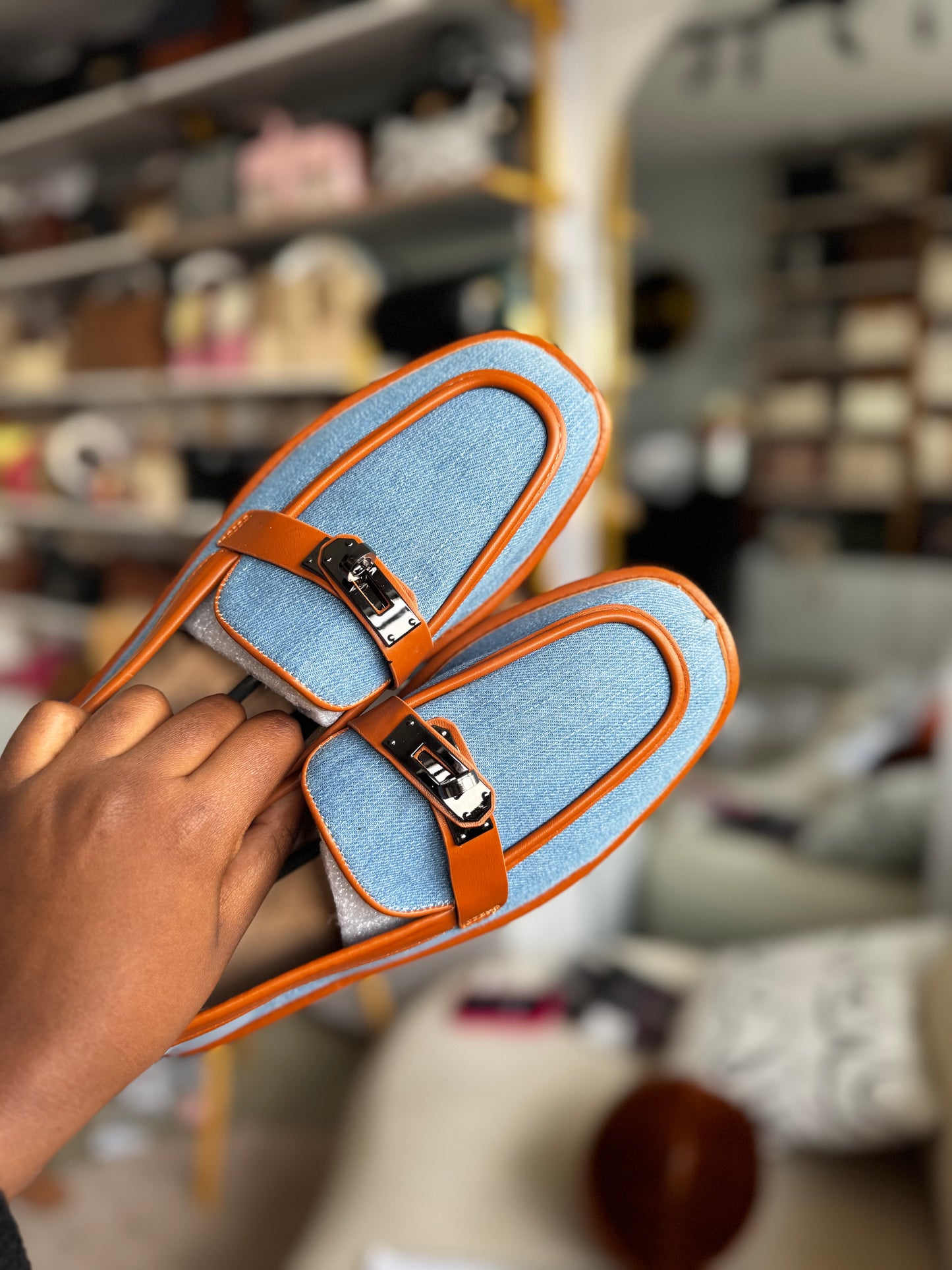 Daisy two toned loafers