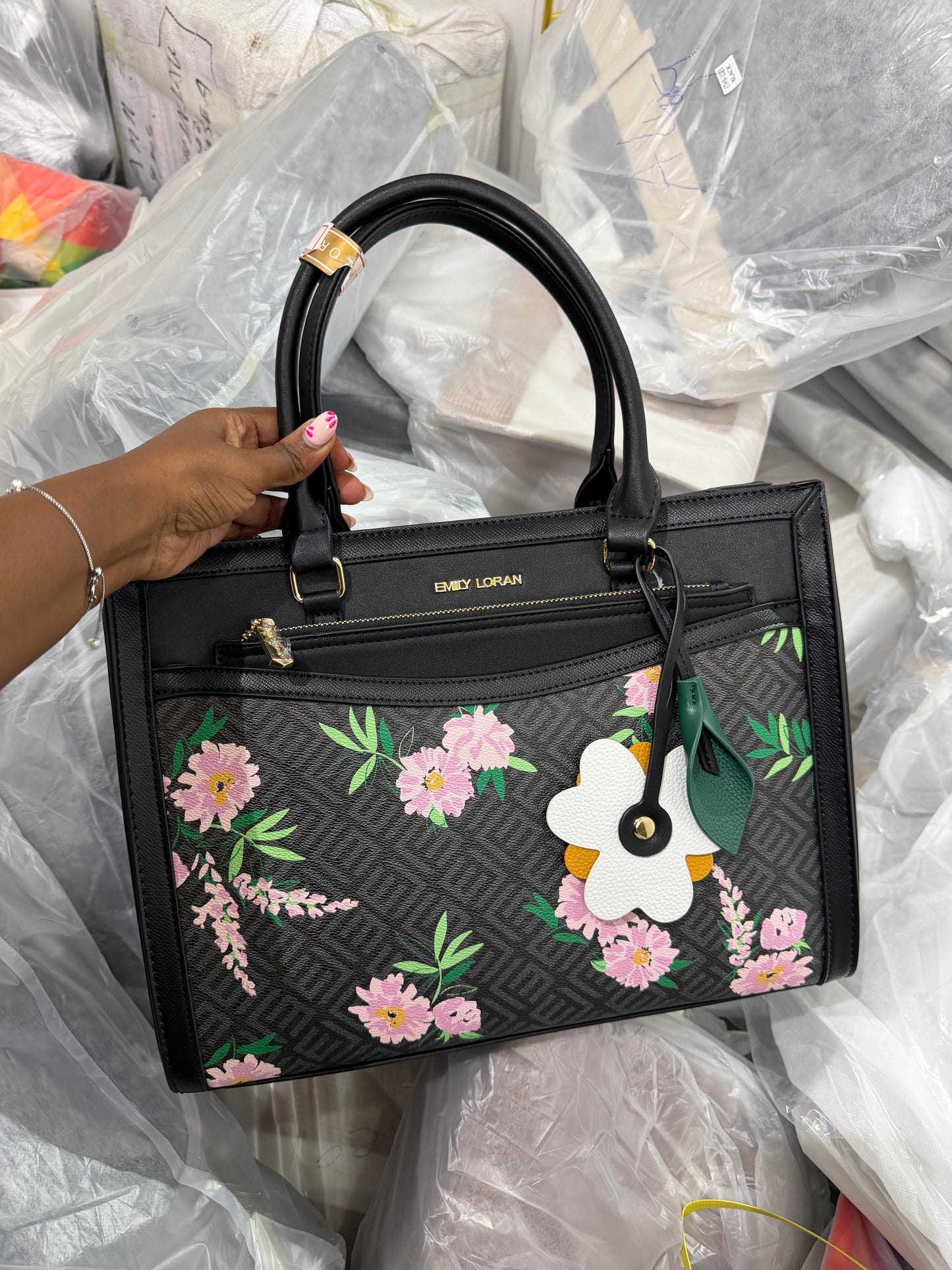 Flora luxe handbag