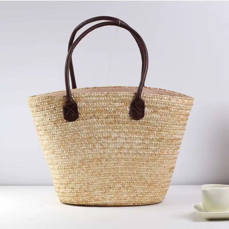 Edna straw bag