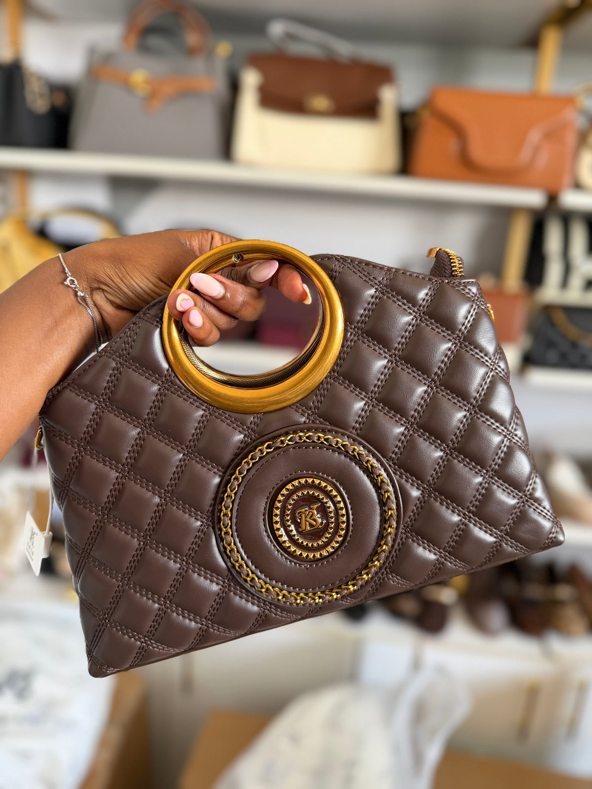 Jazmin clutch bag