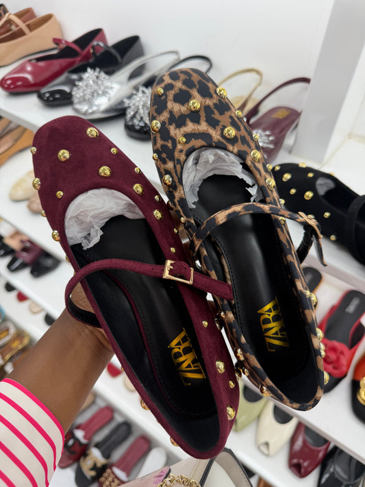 PRE ORDER studded ballerina