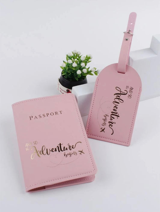 Passport cover and luggage tag